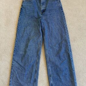 Ghanda wide leg Blue Denim Jeans